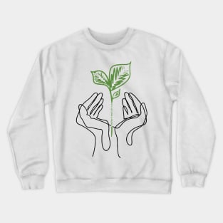 'The Best Time To Plant A Tree Is Now' Environment Shirt Crewneck Sweatshirt